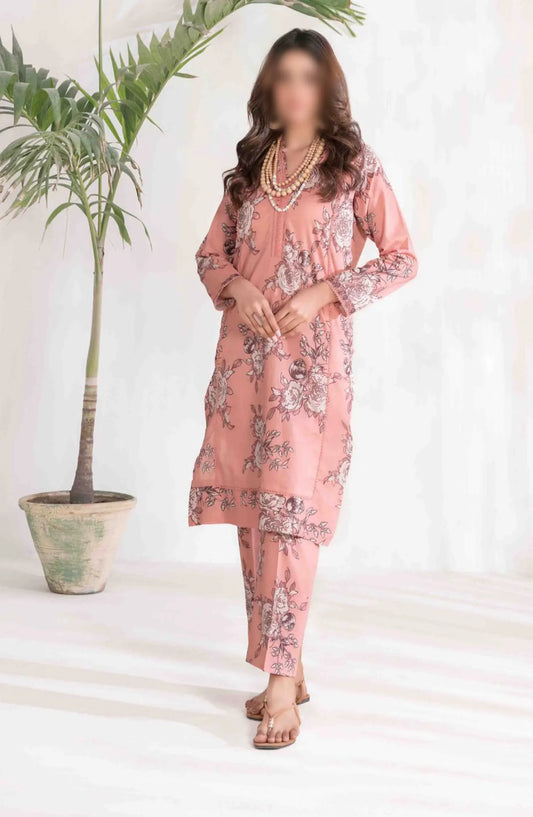 DIVANI VOL IV Stitched Digital Printed 2pcs Collection 2024 - D 2117