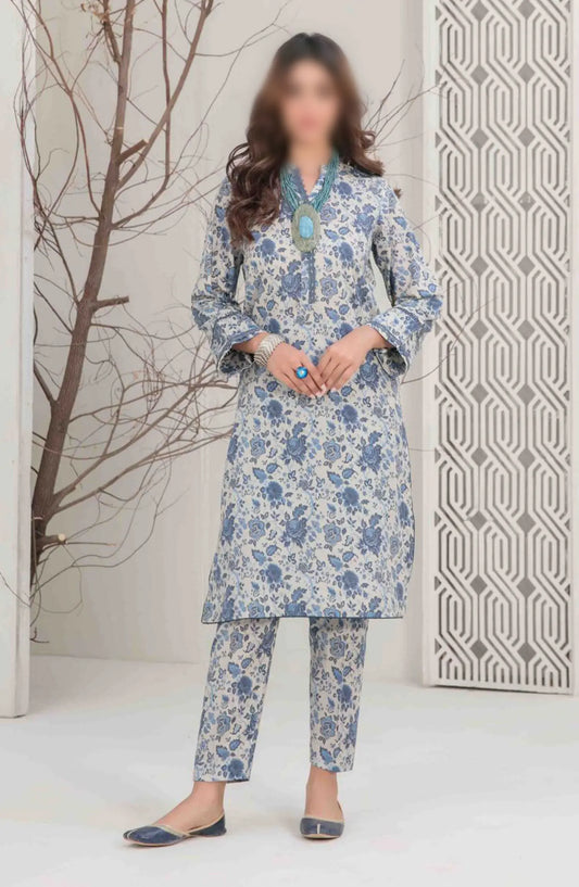 DIVANI VOL IV Stitched Digital Printed 2pcs Collection 2024 - D 2118