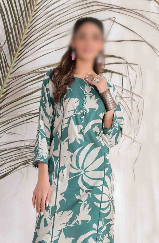 DIVANI VOL IV Stitched Digital Printed 2pcs Collection 2024 - D 2119