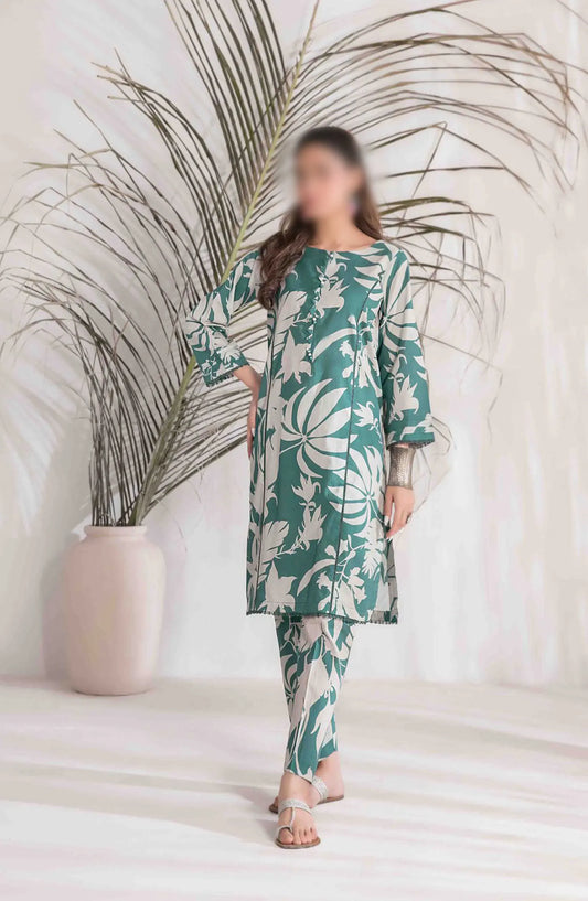 DIVANI VOL IV Stitched Digital Printed 2pcs Collection 2024 - D 2119