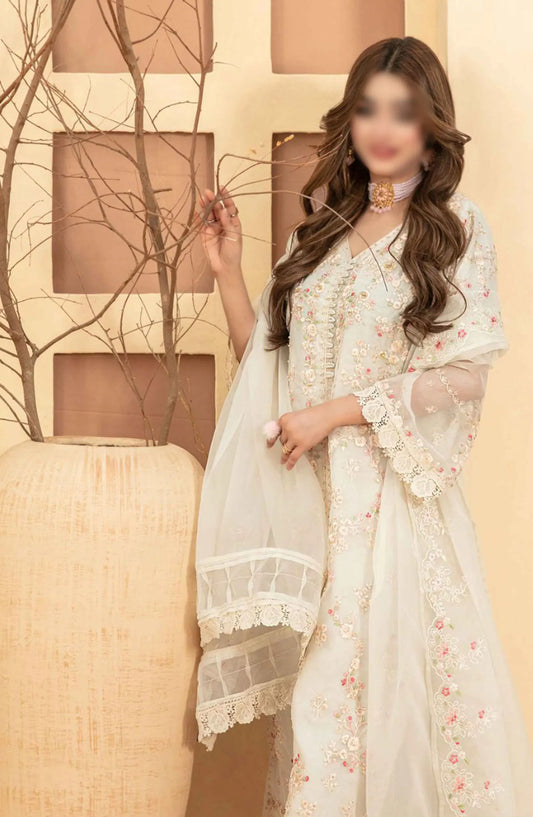 Taalea -Stitched Fancy Embroidered Organza Collection 2024 - D 2182