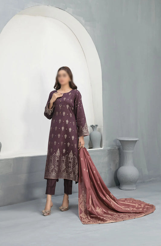 Safana Lawn Broshia Banarsi 3-piece Collection 2024 - D 2219