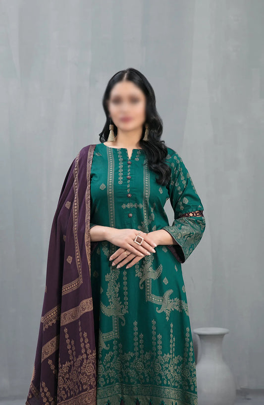 Safana Lawn Broshia Banarsi 3-piece Collection 2024 - D 2221