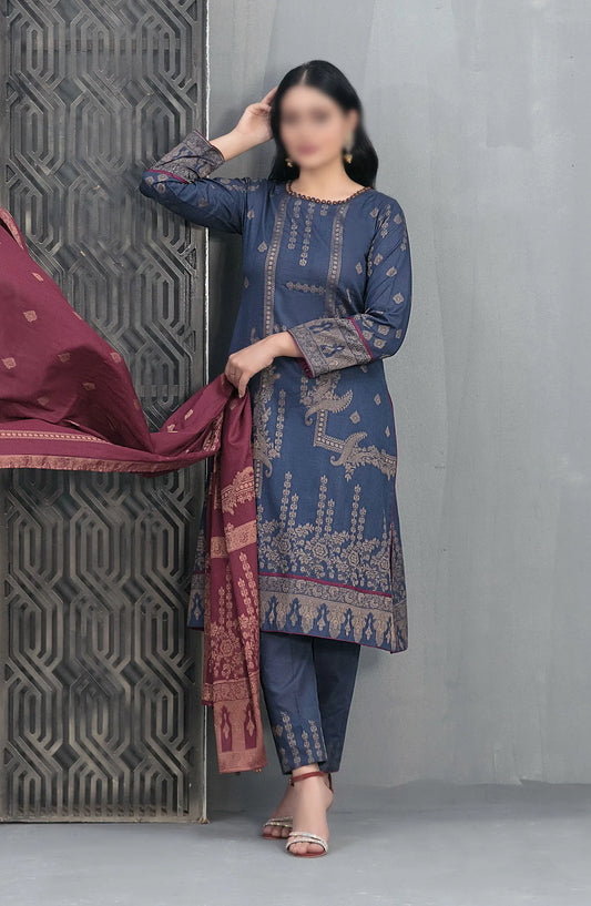 Safana Lawn Broshia Banarsi 3-piece Collection 2024 - D 2222