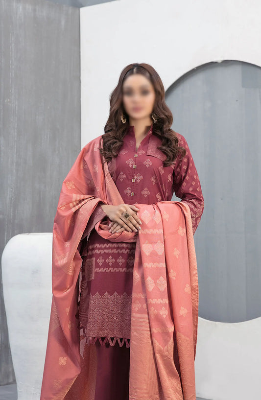 Safana Lawn Broshia Banarsi 3-piece Collection 2024 - D 2223