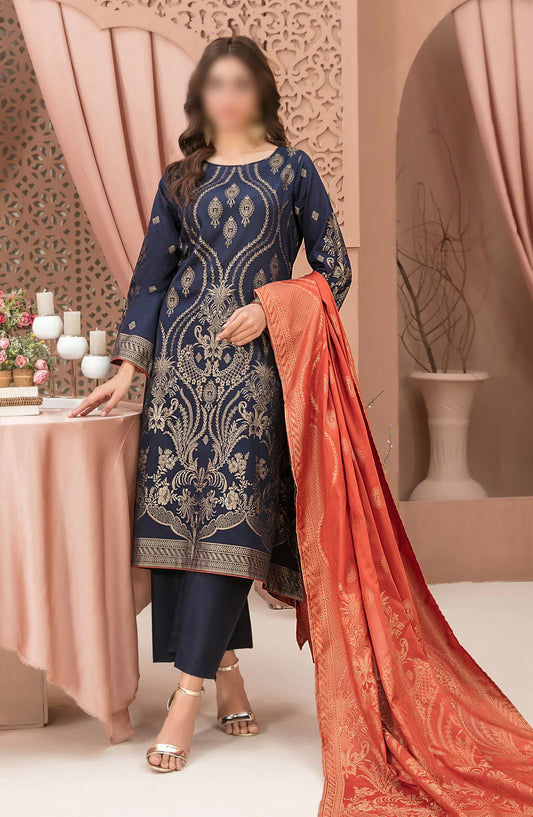 Jana Lawn Broshia Banarsi 3-piece Collection 2024 P1V - D 2736