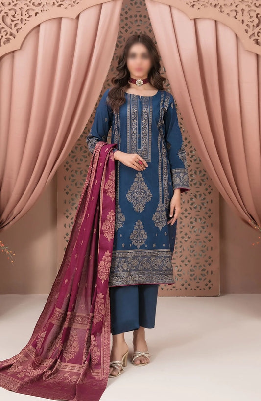 Jana Lawn Broshia Banarsi 3-piece Collection 2024 P1V - D 2739
