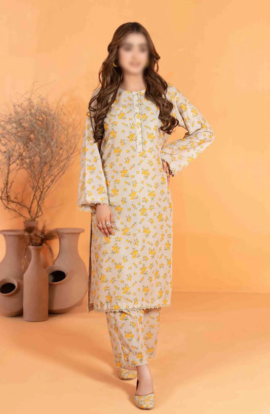 Amsal - Stitched Digital Printed 2pcs Collection with Khussa - D 2752