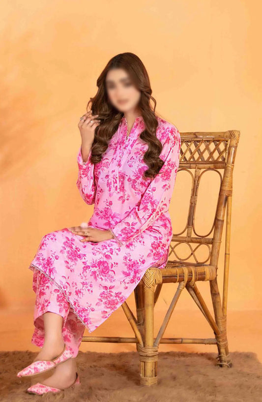 Amsal - Stitched Digital Printed 2pcs Collection with Khussa - D 2753