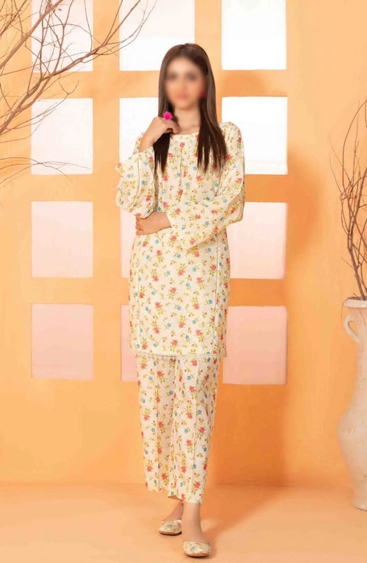 Amsal - Stitched Digital Printed 2pcs Collection with Khussa - D 2754