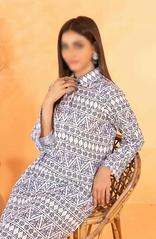 Amsal - Stitched Digital Printed 2pcs Collection with Khussa - D 2755