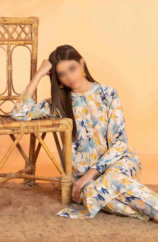 Amsal - Stitched Digital Printed 2pcs Collection with Khussa - D 2758