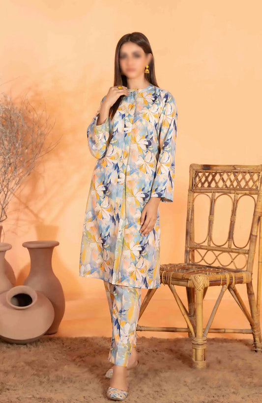 Amsal - Stitched Digital Printed 2pcs Collection with Khussa - D 2758