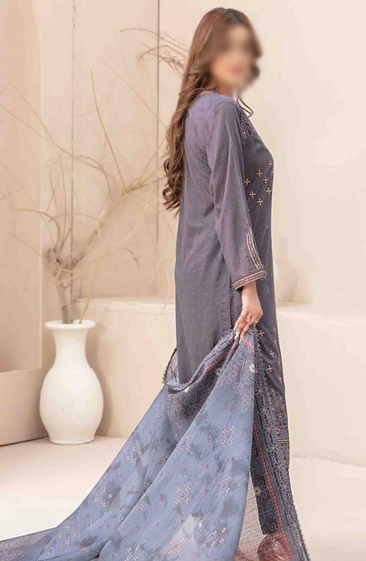 Mahlaa VOL II - Stitched Embroidered Lawn Collection - D 2785