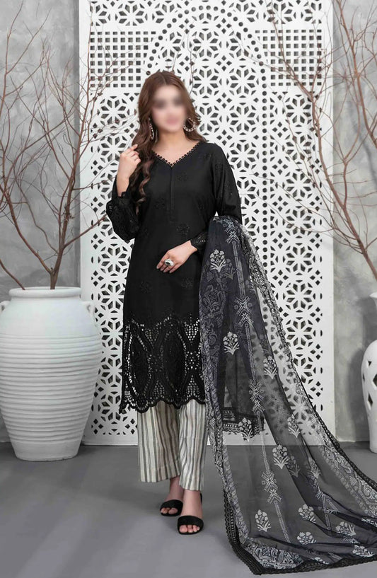 Samar - Schiffli Embroidered Lawn Collection - D 2925