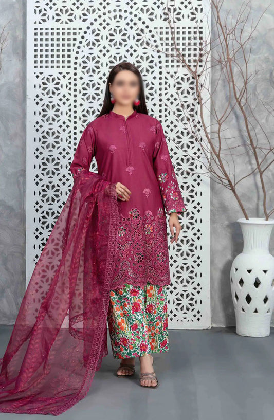 Samar - Schiffli Embroidered Lawn Collection - D 2926