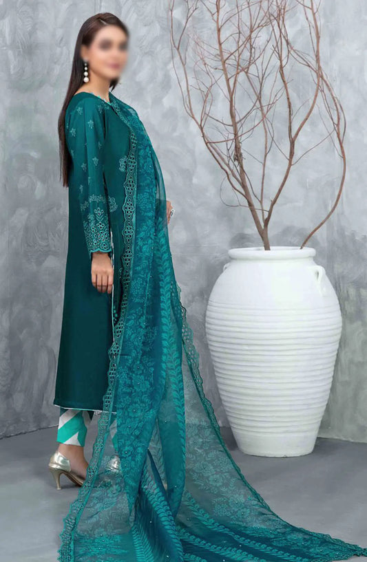 Samar - Schiffli Embroidered Lawn Collection - D 2927