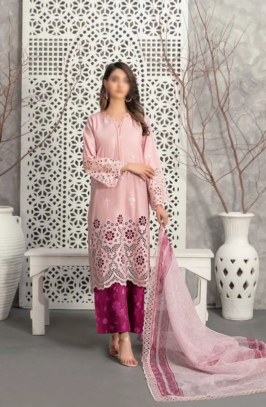 Samar - Schiffli Embroidered Lawn Collection - D 2932