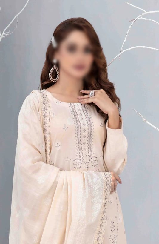 Gulshanara Vol V - Embroidered Lawn Banarsi Collection - D 3124