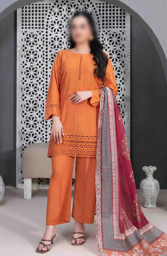 Leeba - Schiffli Embroidered Lawn Collection 2024 - D 3208