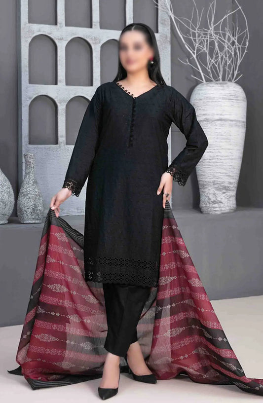 Leeba - Schiffli Embroidered Lawn Collection 2024 - D 3209