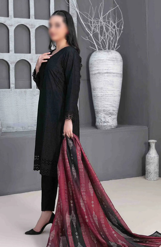 Leeba - Schiffli Embroidered Lawn Collection 2024 - D 3209