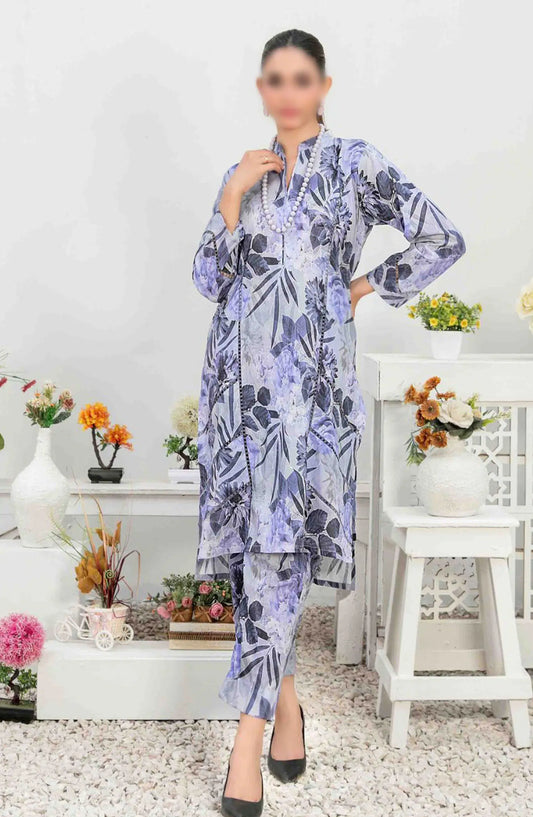 Nada - Digital Printed Lawn 2pcs Collection - D 3374