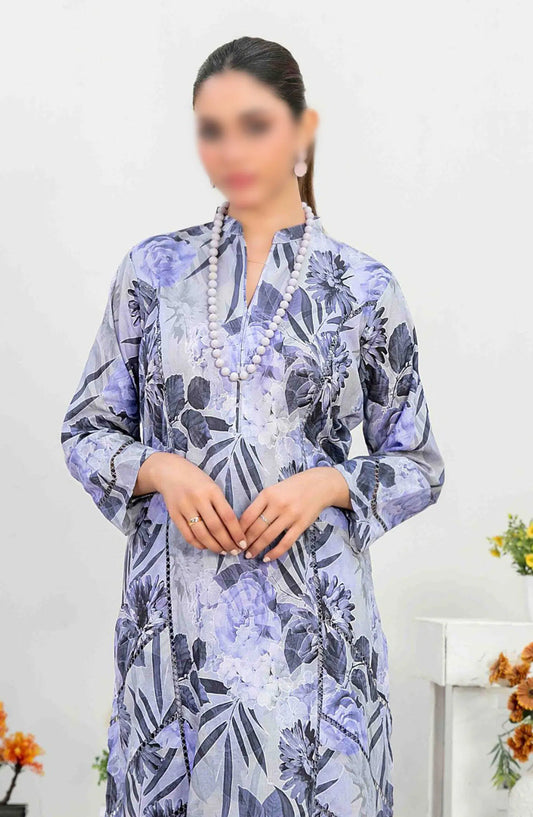 Nada - Digital Printed Lawn 2pcs Collection - D 3374