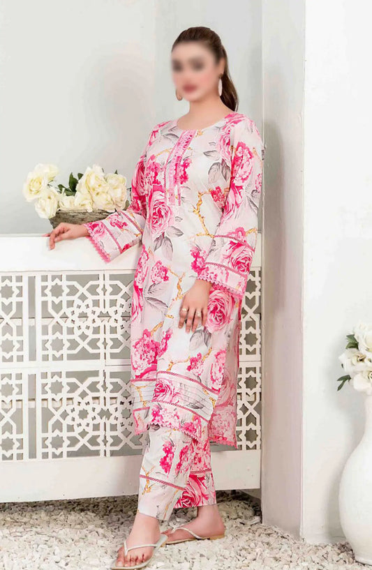 Nada - Digital Printed Lawn 2pcs Collection - D 3376