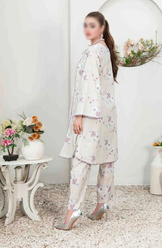 Nada - Digital Printed Lawn 2pcs Collection - D 3377