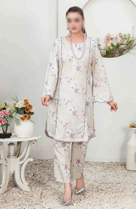 Nada - Digital Printed Lawn 2pcs Collection - D 3377