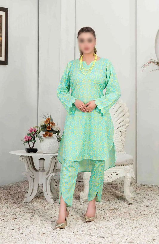 Nada - Digital Printed Lawn 2pcs Collection - D 3378