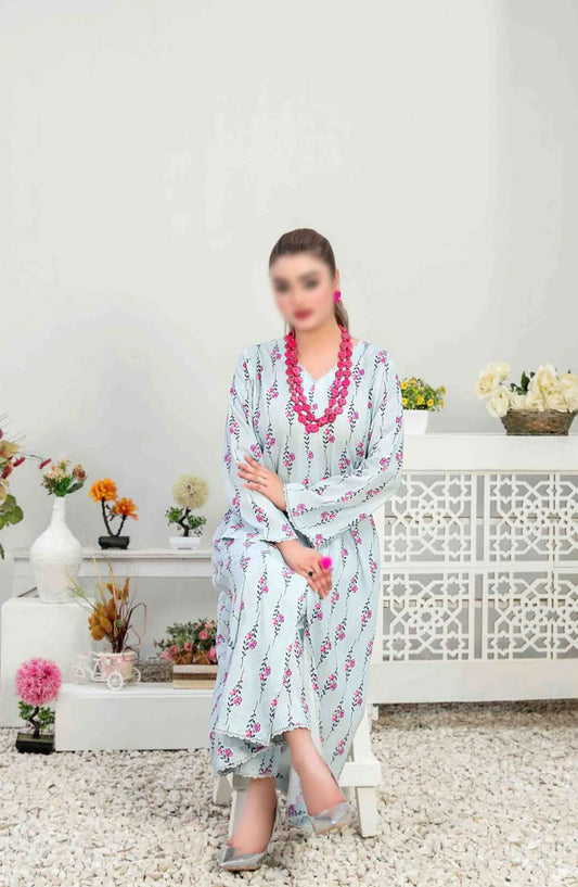 Nada - Digital Printed Lawn 2pcs Collection - D 3379