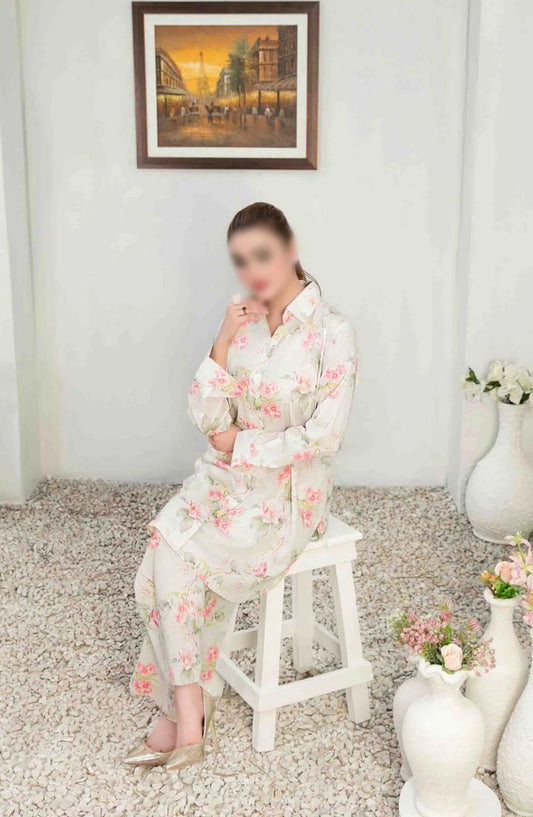 Nada - Digital Printed Lawn 2pcs Collection - D 3382