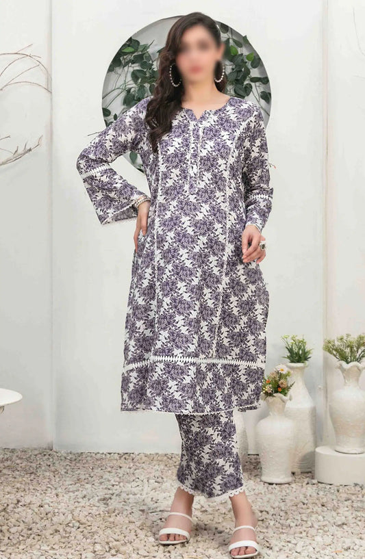 Nada - Digital Printed Lawn 2pcs Collection - D 3384