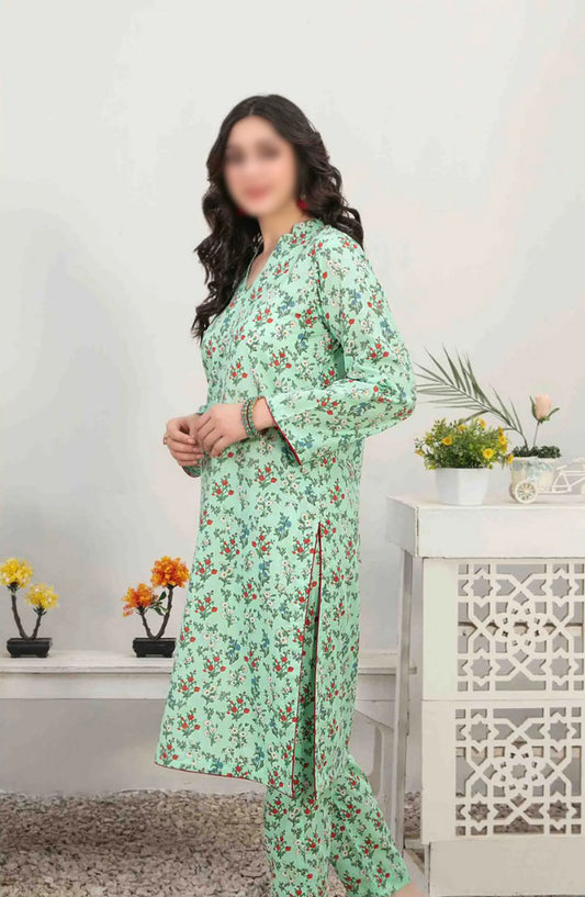 Nada - Digital Printed Lawn 2pcs Collection - D 3385