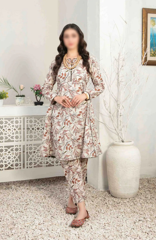 Nada - Digital Printed Lawn 2pcs Collection - D 3386