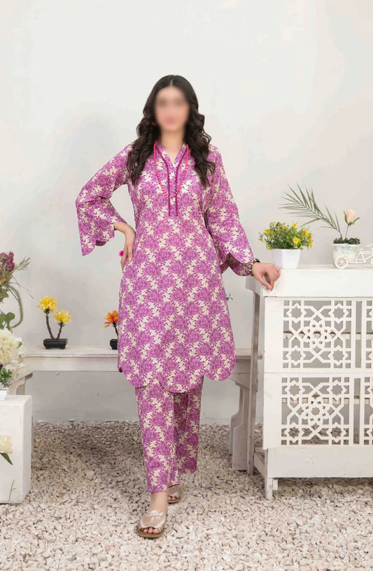 Nada - Digital Printed Lawn 2pcs Collection - D 3387