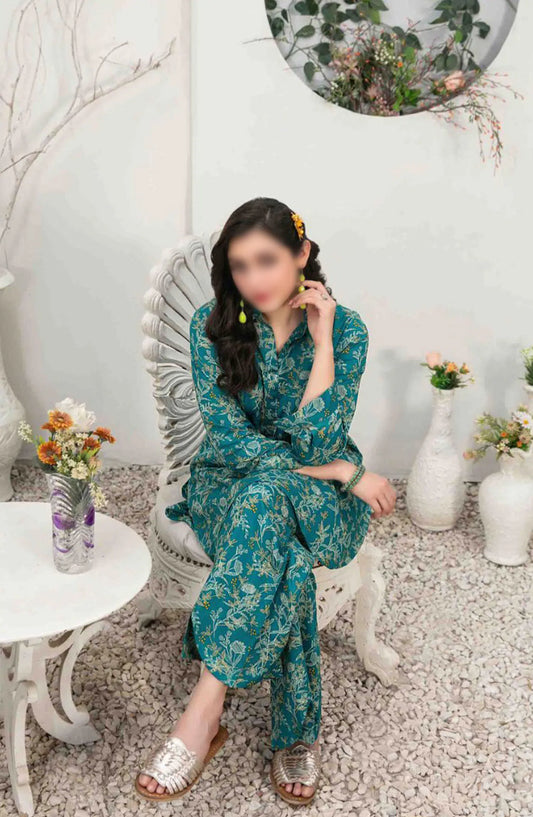 Nada - Digital Printed Lawn 2pcs Collection - D 3389