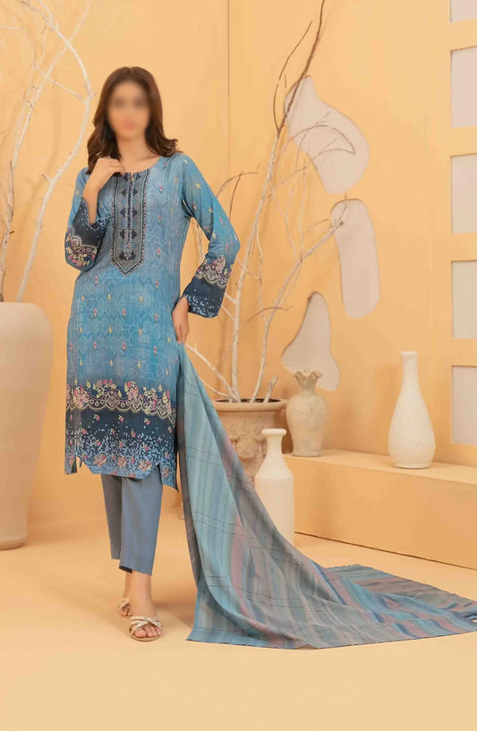 Syha - Digital Printed Lawn Collection - D 3552