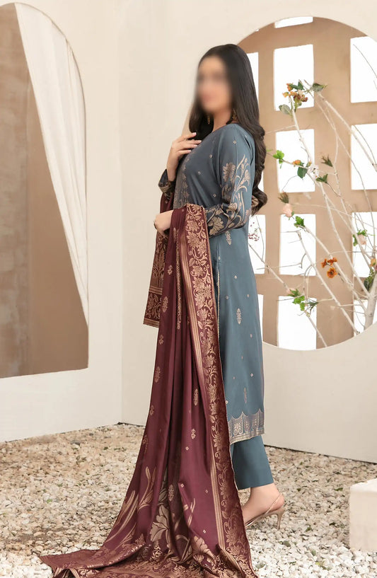 Umnia - Staple Broshia Banarsi 3pcs Collection - D 3880