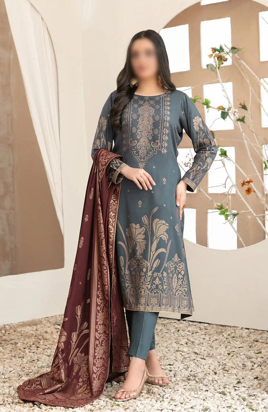 Umnia - Staple Broshia Banarsi 3pcs Collection - D 3880
