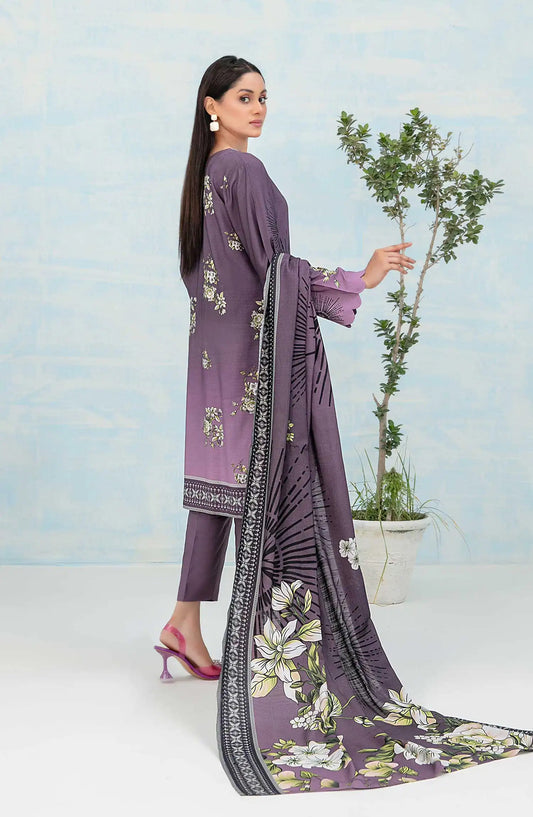 Nese - Stitched Digital Printed Staple 3pcs Collection-TKN-D 5048