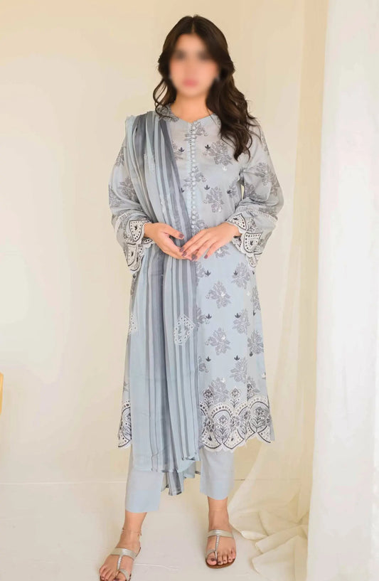 AYNA Embroidered Lawn Collection 2024 - D 8191