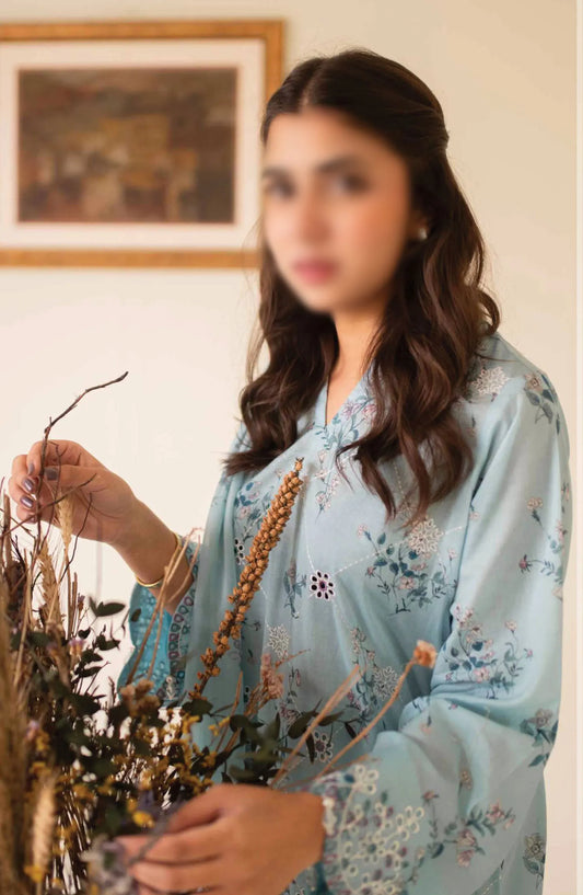 AYNA Embroidered Lawn Collection 2024 - D 8199