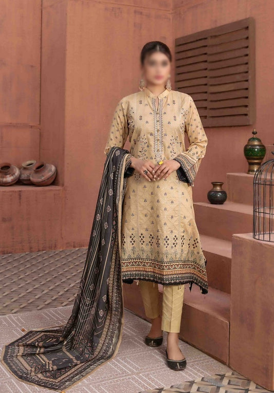 D 8899 SAAJA Embroidered Digital Printed Lawn Collection 2023