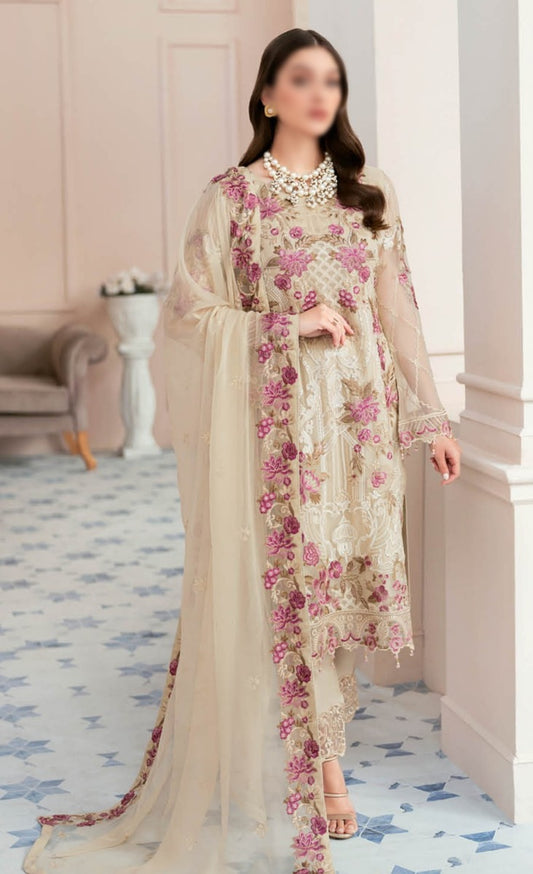 Ramsha Rangoon Luxury Chiffon Collection Vol 09 D 909