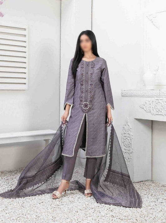 D 9135 MIRARI Lawn Broshia Banarsi - Embroidered Fancy Dupatta Collection 2023