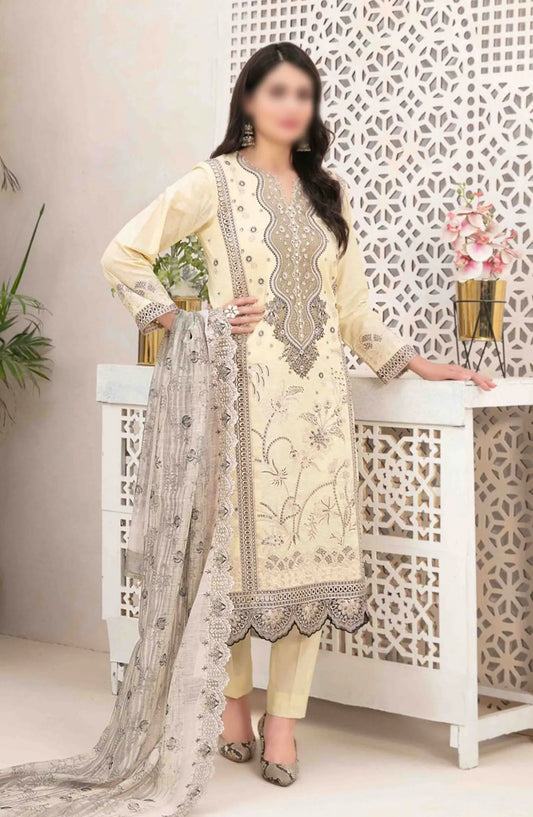Kaiya - Embroidered Slub Lawn Collection 2024 - D 9174