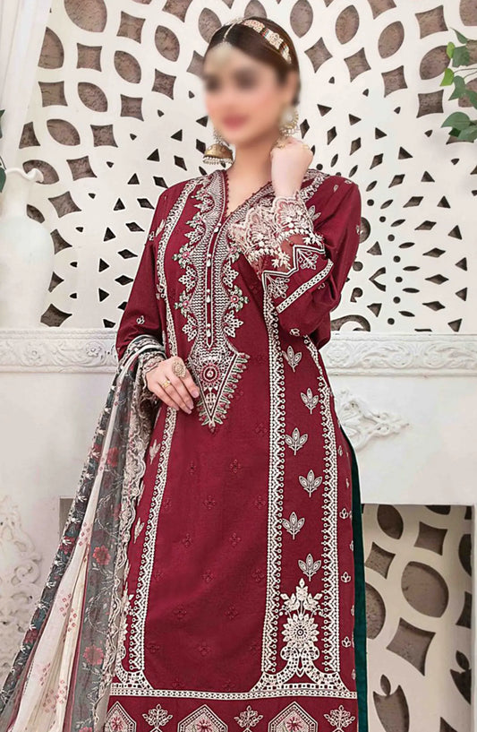 Kaiya - Embroidered Slub Lawn Collection 2024 - D 9179